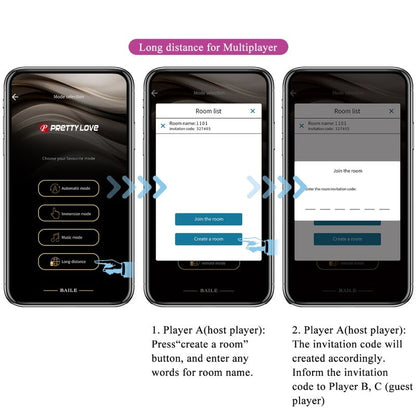 PRETTY LOVE - CONTROLE REMOTO DE VIBRAÇÃO BILLY ROXO APLICATIVO GRATUITO
