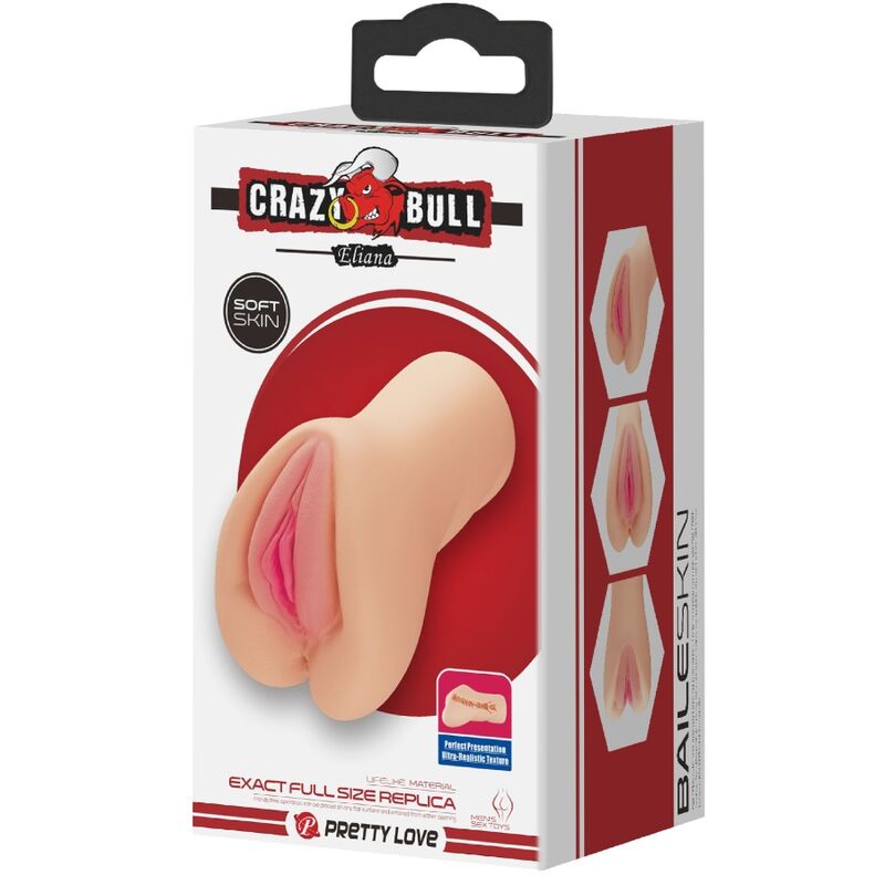 CRAZY BULL - MASTUBADOR EM FORMA DE VAGINA ELIANA
