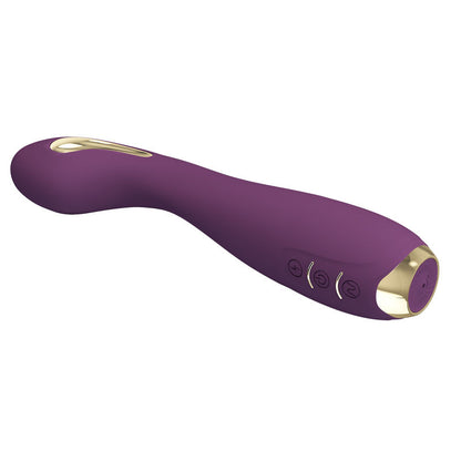 PRETTY LOVE - VIBRADOR HECTOR ELETROCHOQUE POR APP CONTROL ROXO