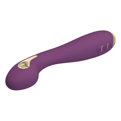 PRETTY LOVE - VIBRADOR HECTOR ELETROCHOQUE POR APP CONTROL ROXO