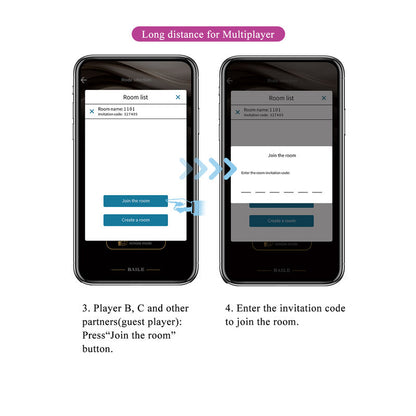 PRETTY LOVE - VIBRADOR HECTOR ELETROCHOQUE POR APP CONTROL ROXO