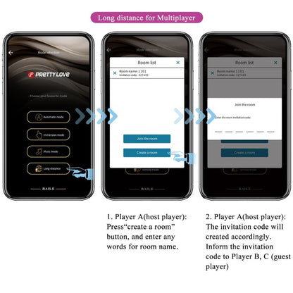 PRETTY LOVE - OVO VIBRANTE RECARREGÁVEL ROXO DOREEN