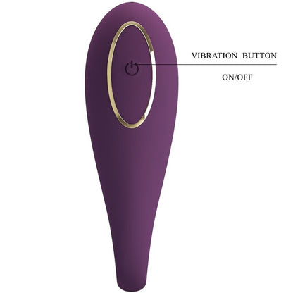 PRETTY LOVE - VIBRADOR GLOBAL DUPLO PRAZER REMOTO AUGUST