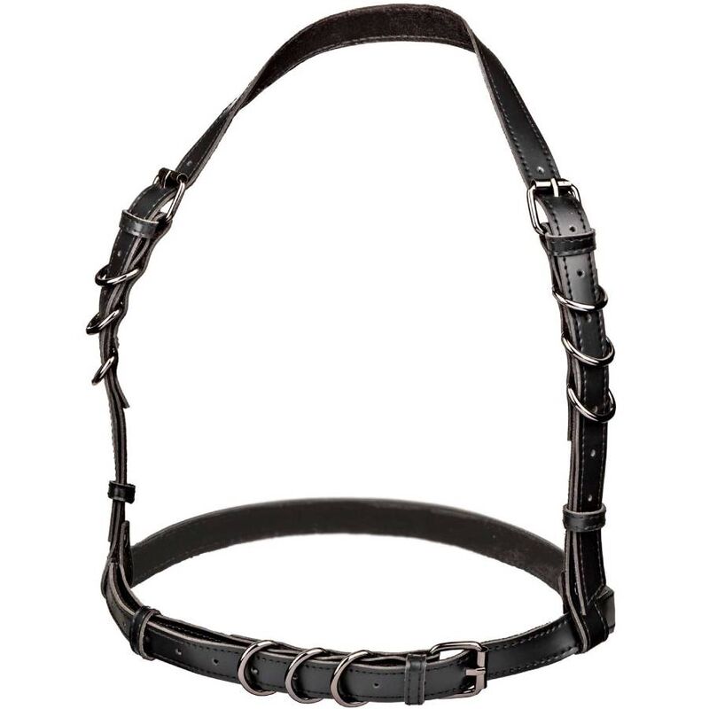 CALEXOTICS - EUPHORIA HALTER BUCKLE HARNESS PRETO