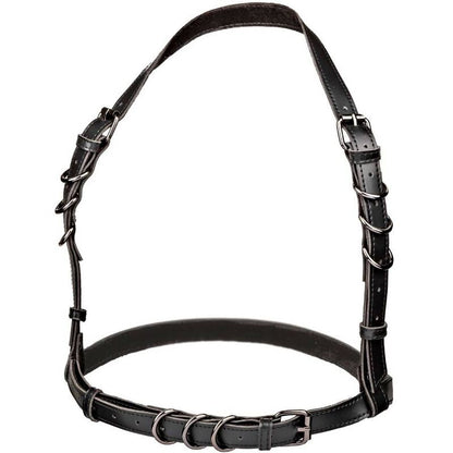CALEXOTICS - EUPHORIA HALTER BUCKLE HARNESS PRETO