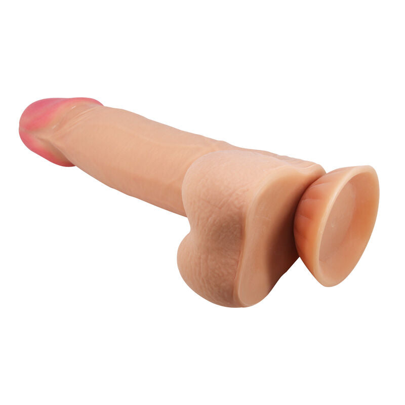 PRETTY LOVE - SÉRIE SLIDING SKIN DILDO REALISTA COM VENTOSA SLIDING SKIN 21,8 CM