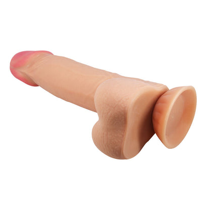 PRETTY LOVE - SÉRIE SLIDING SKIN DILDO REALISTA COM VENTOSA SLIDING SKIN 21,8 CM