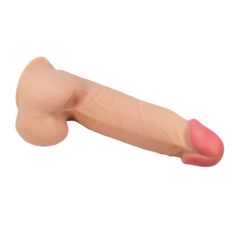 PRETTY LOVE - SÉRIE SLIDING SKIN DILDO REALISTA COM VENTOSA SLIDING SKIN 21,8 CM