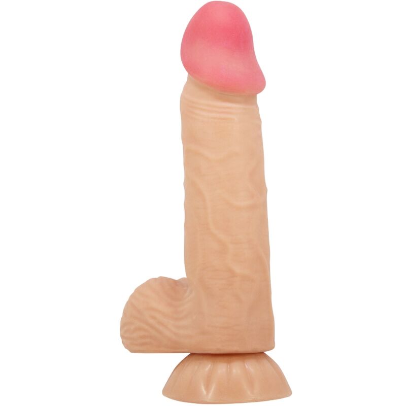 PRETTY LOVE - SÉRIE SLIDING SKIN DILDO REALISTA COM VENTOSA SLIDING SKIN 20,6 CM