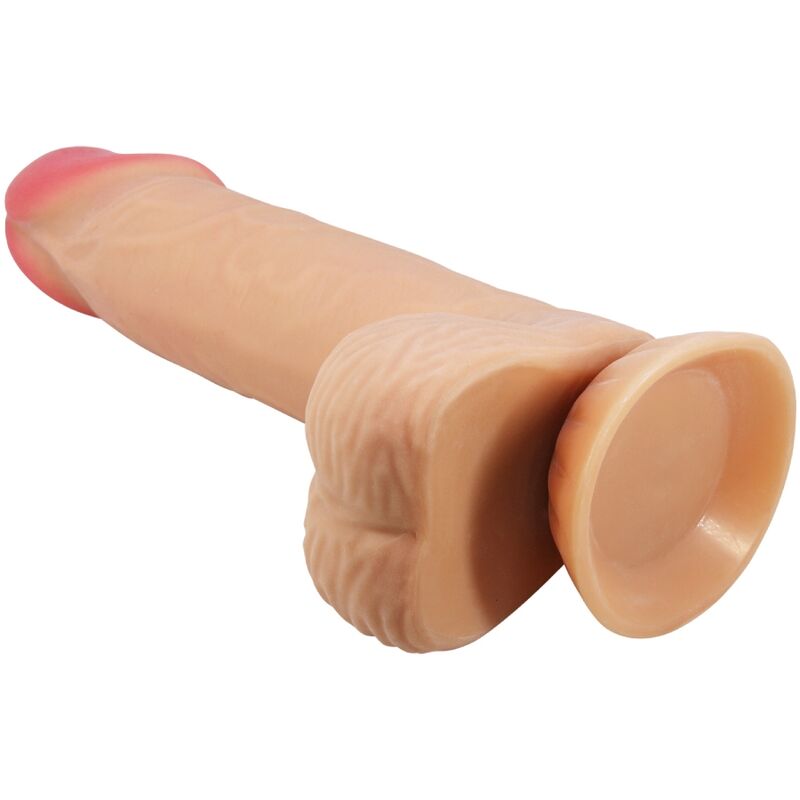 PRETTY LOVE - SÉRIE SLIDING SKIN DILDO REALISTA COM VENTOSA SLIDING SKIN 20,6 CM