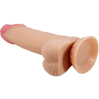 PRETTY LOVE - SÉRIE SLIDING SKIN DILDO REALISTA COM VENTOSA DESLIZANTE 19,4 CM