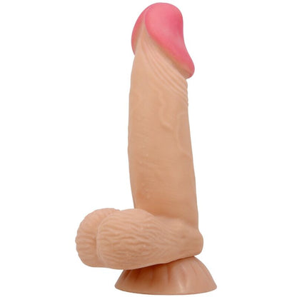 PRETTY LOVE - SÉRIE SLIDING SKIN DILDO REALISTA COM VENTOSA DESLIZANTE 19,4 CM