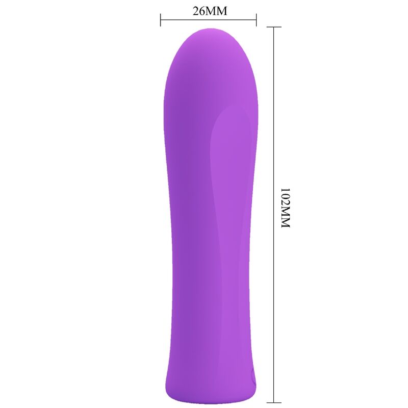 PRETTY LOVE - ALFREDA SUPER POWER VIBRADOR AQUA ROXO