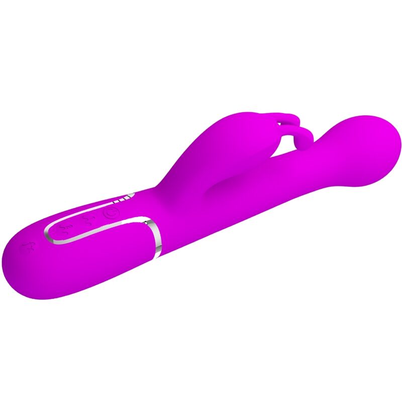 PRETTY LOVE - DEJON RABBIT VIBRATOR 3 IN 1 MULTIFUNKTIONS VIOLETT