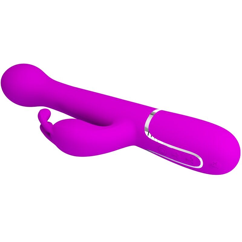 PRETTY LOVE - DEJON RABBIT VIBRATOR 3 IN 1 MULTIFUNKTIONS VIOLETT