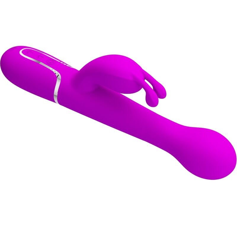 PRETTY LOVE - DEJON RABBIT VIBRATOR 3 IN 1 MULTIFUNKTIONS VIOLETT