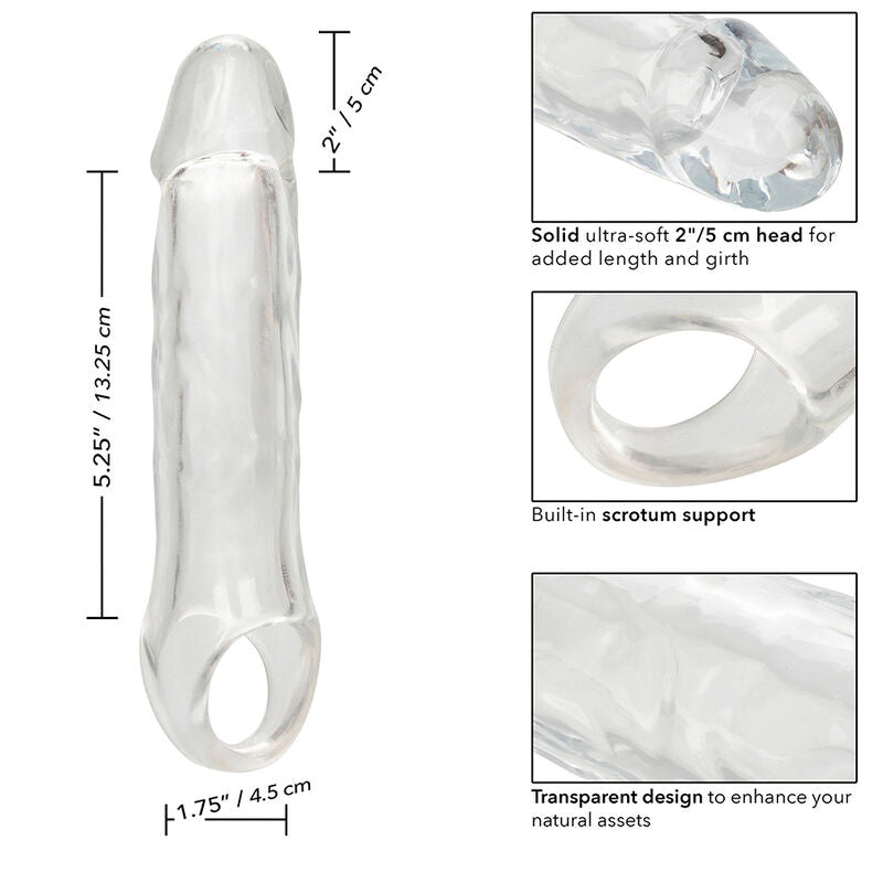 CALEXOTICS - PERFORMANCE MAXX CLEAR EXTENSÃO 7,5 TRANSPARENTE