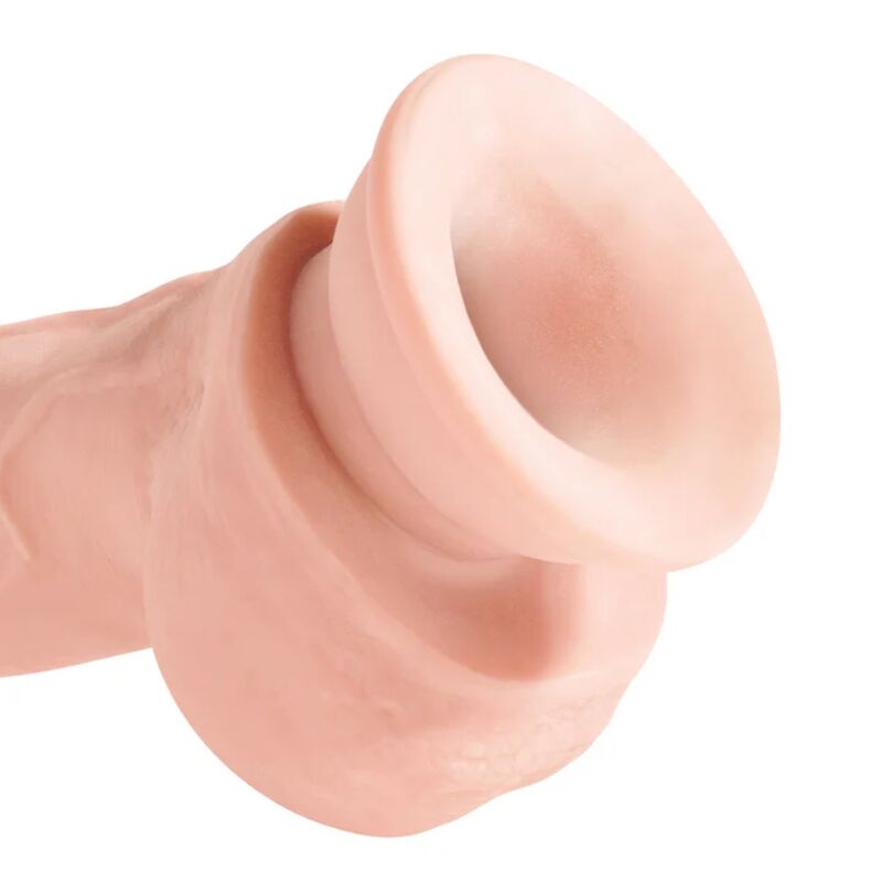 KING COCK - DILDO DE TRIPLA DENSIDADE 18,4 CM