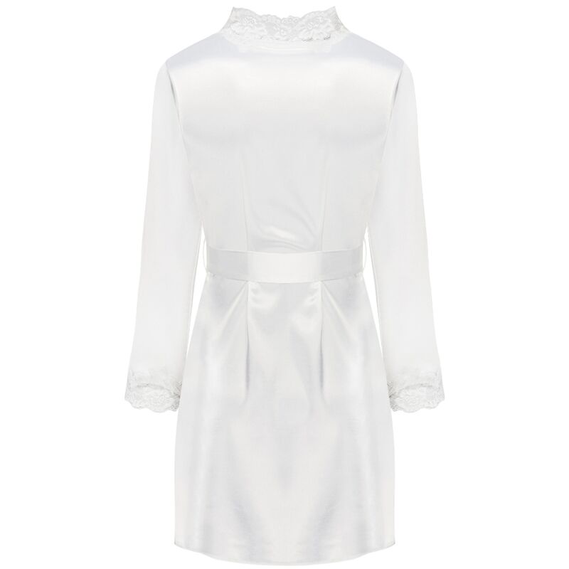 LIVCO CORSETTI FASHION - JACQUELINE LC 90249 VESTIDO + CAMISA + CALCINHA ECRU S/M