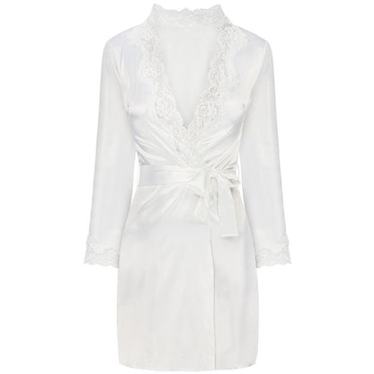 LIVCO CORSETTI FASHION - JACQUELINE LC 90249 VESTIDO + CAMISA + CALCINHA ECRU S/M