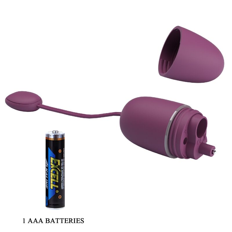 PRETTY LOVE - OVO VIBRANTE DE NINFA CONTROLADO POR APLICATIVO LILA