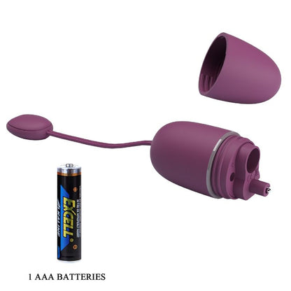 PRETTY LOVE - OVO VIBRANTE DE NINFA CONTROLADO POR APLICATIVO LILA