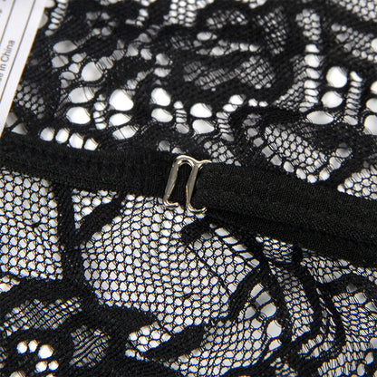 SUBBLIME - TRAJE DE POLÍCIA DE CORPO DE RENDA PRETO S/M