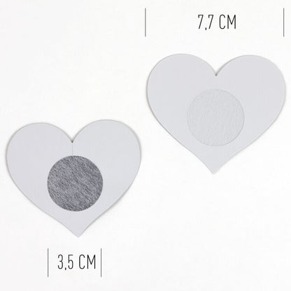 BRINCADEIRA SECRETA - WOW BOOBS! CAPAS PARA MAMILOS EM CORAÇÃO