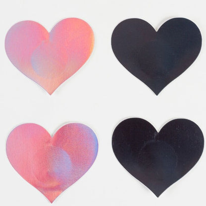 BRINCADEIRA SECRETA - WOW BOOBS! CAPAS PARA MAMILOS EM CORAÇÃO