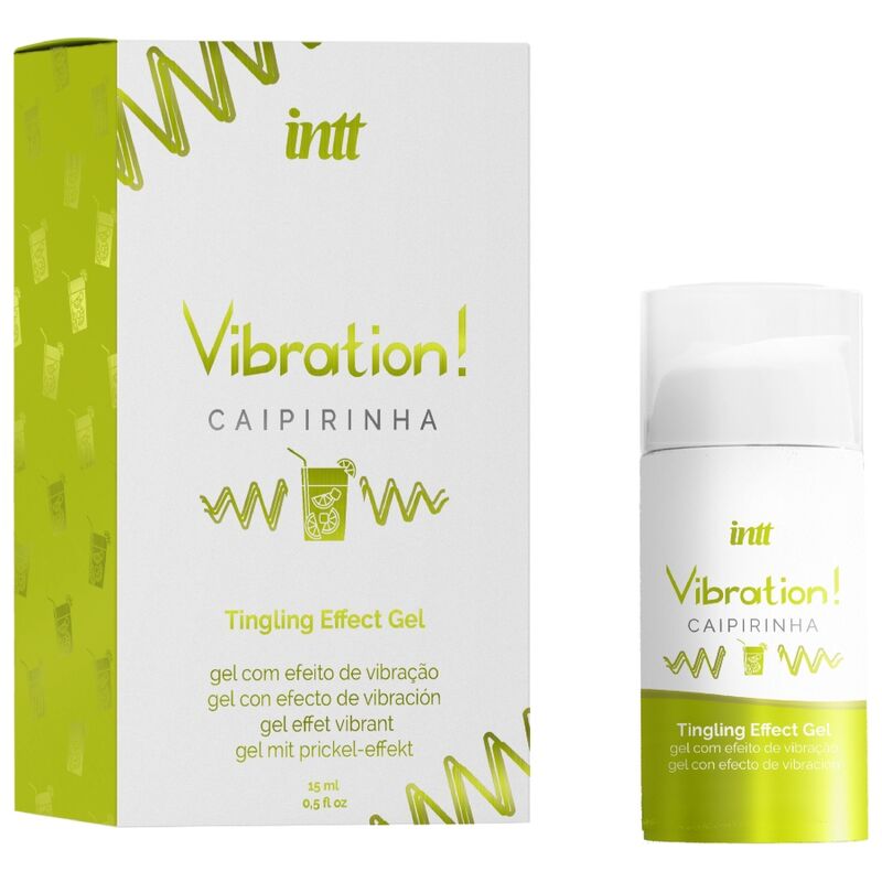 INTT – KRAFTVOLLES INTIMSTIMULIERENDES CAIPIRINHA-FLÜSSIGES VIBRATORGEL 15 ML