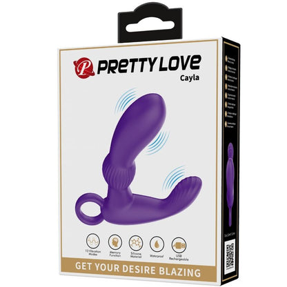 PRETTY LOVE - MASSAGEADOR VIBRADOR ANAL CAYLA LILA