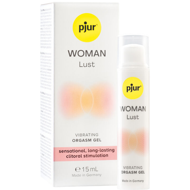 PJUR - GEL VIBRATÓRIO WOMAN LUST PARA ORGASMO 15 ML