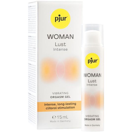 PJUR - GEL VIBRATÓRIO INTENSO WOMAN LUST PARA ORGASMO 15 ML