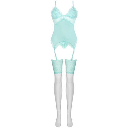 LIVCO CORSETTI FASHION - PERSINNE MIT EMPORIO SET CORSET + CALCINHA + MEIAS