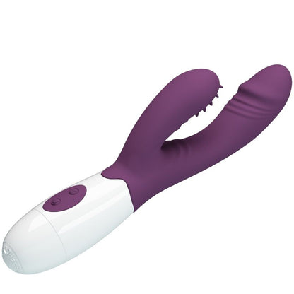 PRETTY LOVE - BUTTERFLY KISS RABBIT VIBRATOR &amp; G-SPOT STIMULATOR LILA