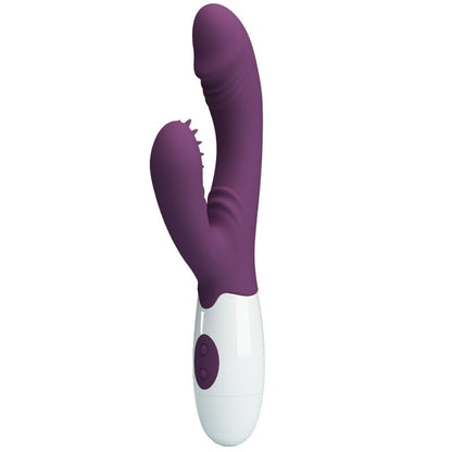 PRETTY LOVE - BUTTERFLY KISS RABBIT VIBRATOR &amp; G-SPOT STIMULATOR LILA