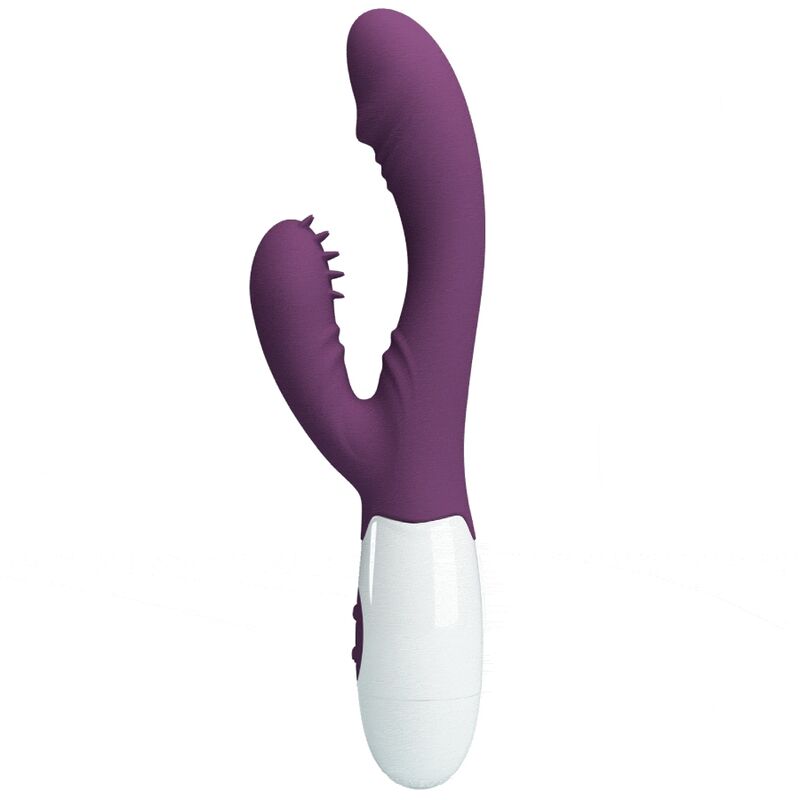 PRETTY LOVE - BUTTERFLY KISS RABBIT VIBRATOR &amp; G-SPOT STIMULATOR LILA
