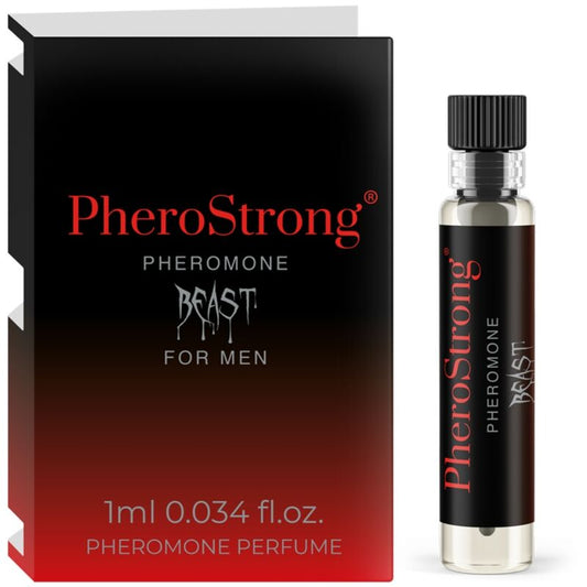 PHEROSTRONG - PERFUME DE FEROMÔNIO BEAST PARA HOMENS 1 ML