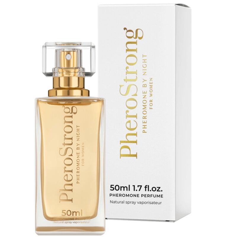 PHEROSTRONG - PERFUME DE FEROMÔNIO À NOITE PARA MULHERES 50 ML