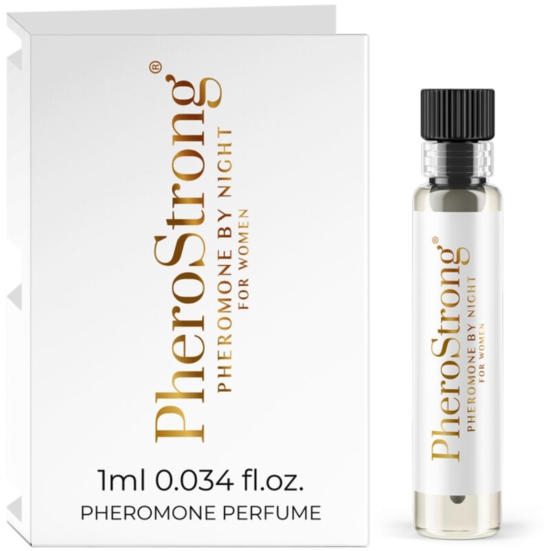 PHEROSTRONG - PERFUME DE FEROMÔNIO À NOITE PARA MULHERES 1 ML