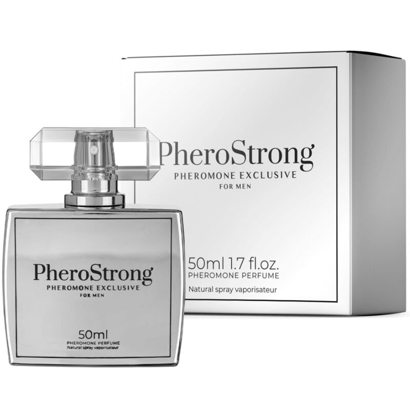 PHEROSTRONG - PERFUME DE FEROMÔNIO EXCLUSIVO PARA HOMENS 50 ML