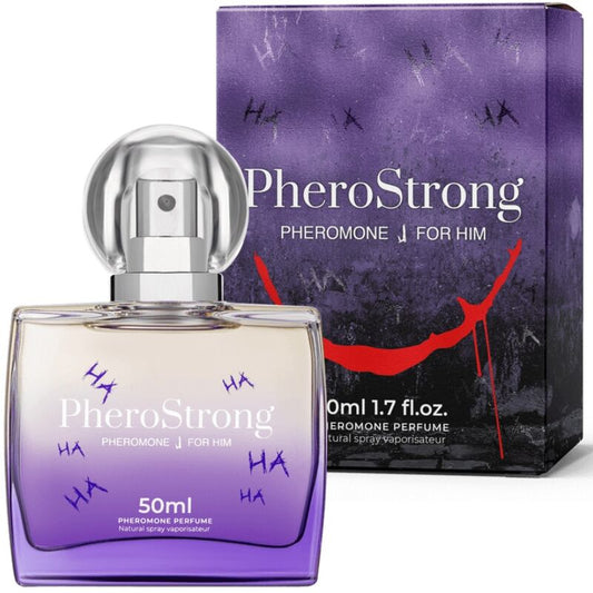 PHEROSTRONG - PERFUME DE FEROMÔNIO J PARA ELE 50 ML