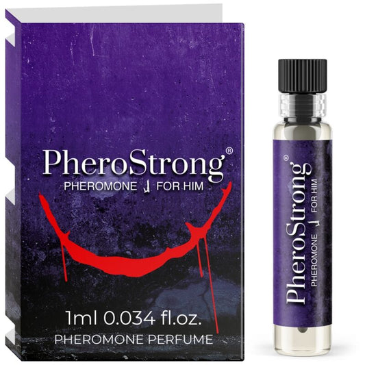 PHEROSTRONG - PERFUME DE FEROMÔNIO J PARA ELE 1 ML