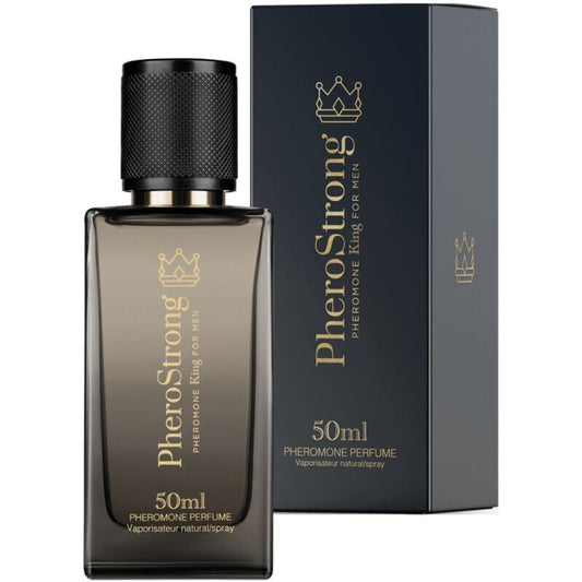 PHEROSTRONG - PERFUME DE FEROMÔNIO KING PARA HOMENS 50 ML