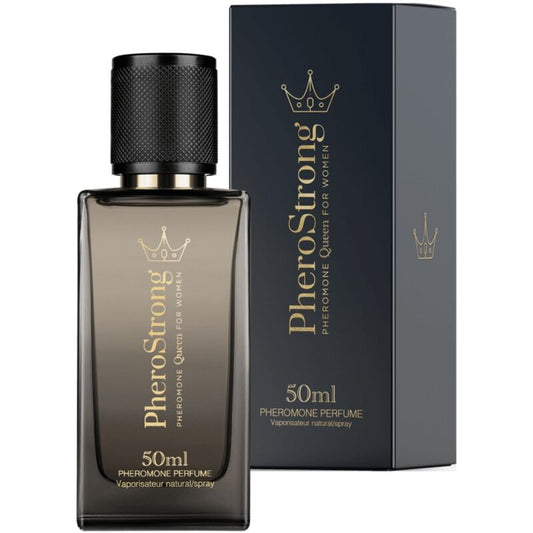 PHEROSTRONG - PERFUME FEROMÔNICO QUEEN PARA MULHERES 50 ML