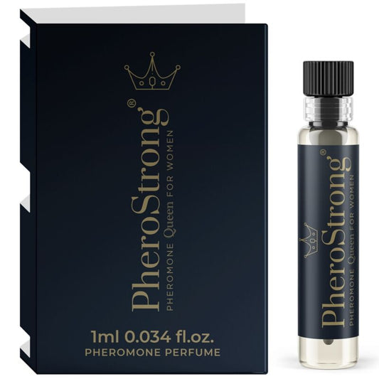 PHEROSTRONG - PERFUME FEROMÔNICO QUEEN PARA MULHERES 1 ML