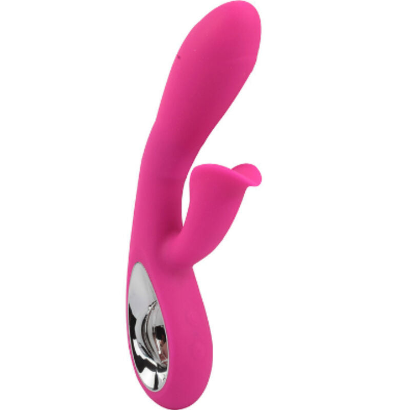 ARMONY - VIBRADOR DARO E ESTIMULADOR DE ANEL DE PUXAR FÚCSIA