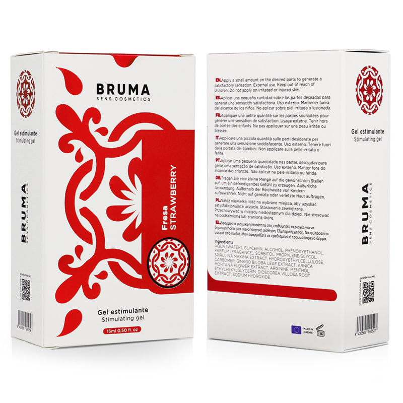 BRUMA - BÁLSAMO INTENSIFICADOR DE SABOR DE MORANGO 15 ML