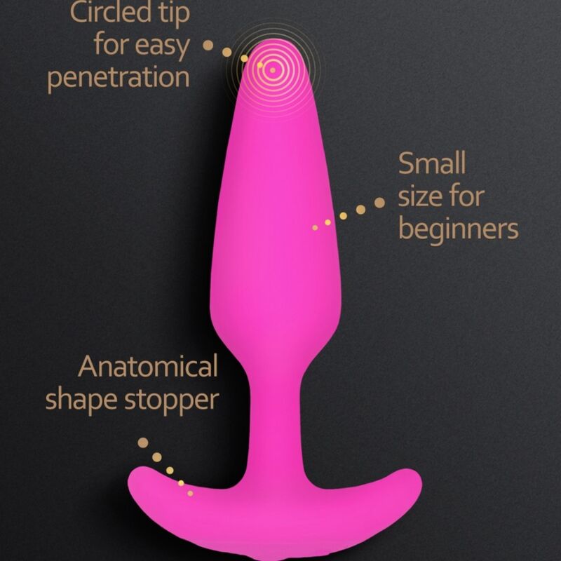 G-VIBE - GPLUG VIBRADOR PLUG ANAL XS FÚCSIA