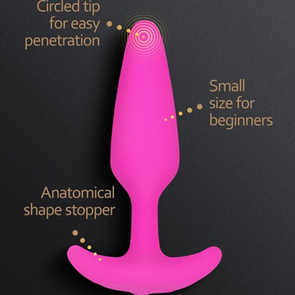 G-VIBE - GPLUG VIBRADOR PLUG ANAL XS FÚCSIA